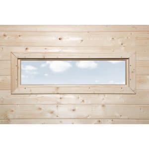 Zusatzfenster 97 cm x 33 cm für Weka Designhaus 126 und 172