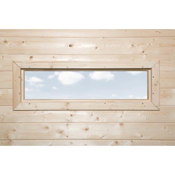 Zusatzfenster 97 cm x 33 cm für Weka Designhaus 126 und 172