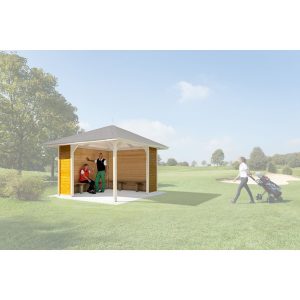 Weka Sitzgelegenheit für Pavillon Gartenoase 651 Gr. 1 (Wände + Bänke)