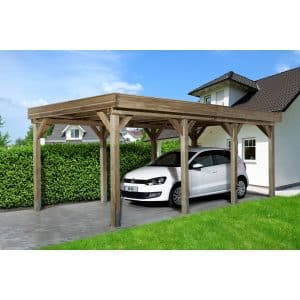 Weka Einzelcarport 609  294 cm x 591 cm