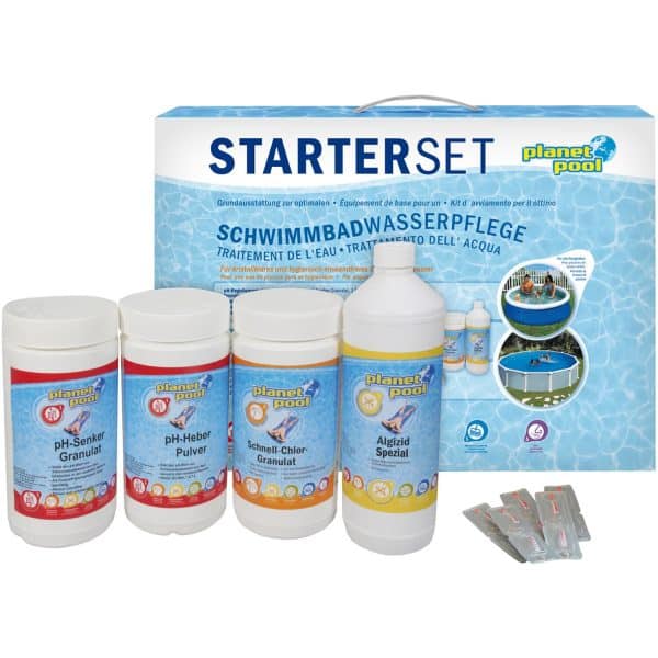 Weka Poolwasser Pflege-Set DeLuxe Starter-Kit