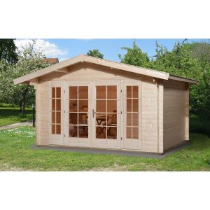 Weka Weekendhaus 137 Gr.2  380 cm x 380 cm