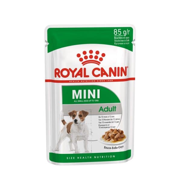 Royal Canin Nassfutter Mini Adult für ausgewachsene kleine Hunde 85 g