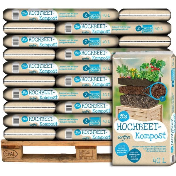 Floragard Universal Hochbeeterde-Kompost 1.200 l