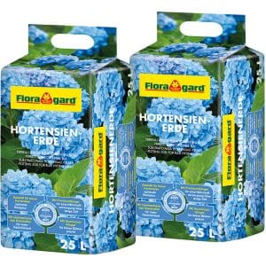 Floragard Hortensienerde Blau 2 x 25 l