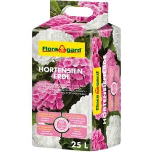 Floragard Hortensienerde Rot-Weiß 25 l