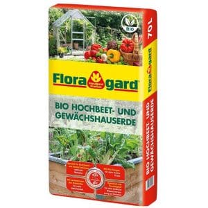 Floragard Bio Hochbeet- und Gewächshauserde 70 l