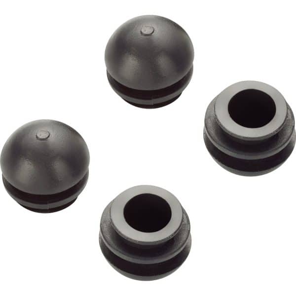 Fußkappen für Balkonset Rosetown 20 mm x 18 mm x 18 mm 4 Stk.