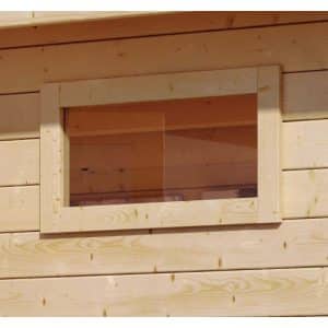 Systemhäuser Fenster 38 mm x 440 mm x 850 mm Aktion Naturbelassen