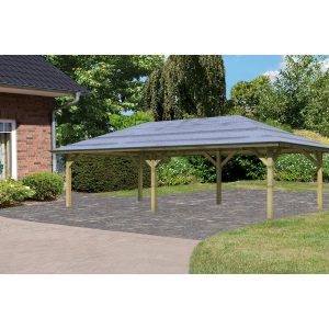 Karibu Pavillon Carport Vigo 3 706 cm x 359 cm