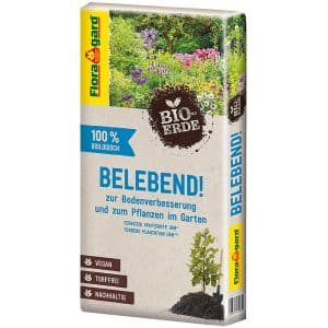 Floragard Bio-Spezialerde Belebend 60 l zur Bodenverbesserung