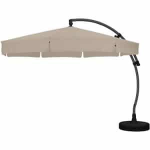 Sun Garden Ampelschirm Easy Sun Ø 350 cm Anthrazit-Taupe