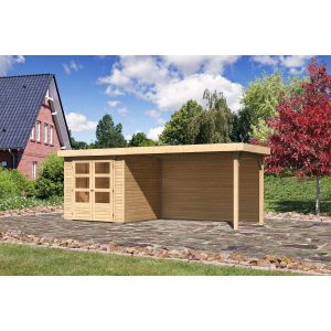 Karibu Gartenhaus/Gerätehaus Boras 2 Set Natur 504