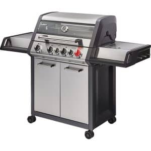 Enders Gasgrill Monroe Pro 4 SIK Turbo mit 4 Brennern und Seitenkocher