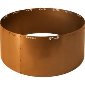 Bellissa Metall-Hochbeet Rund Corten