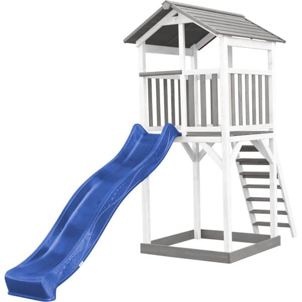 AXI Beach Tower Spielturm Blaue Rutsche 349 x 111