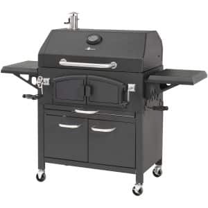 El Fuego Holzkohlegrill Grand Ontario 81 cm x 46 cm Schwarz