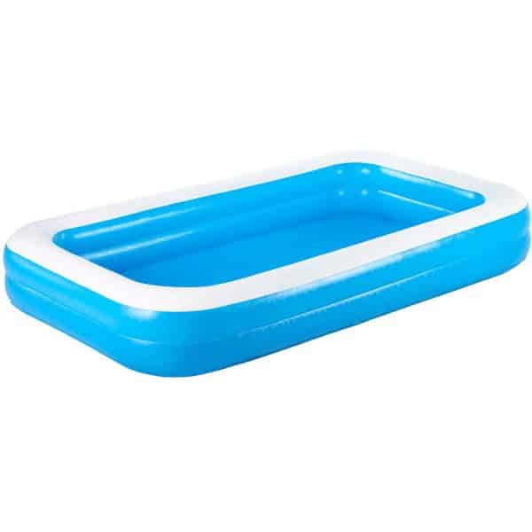 Bestway Family Pool 305 x 183 x 46 cm Blau Eckig