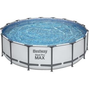 Bestway Stahlrahmenpool-Set Steel Pro Max Ø 488 cm x 122 cm Rund