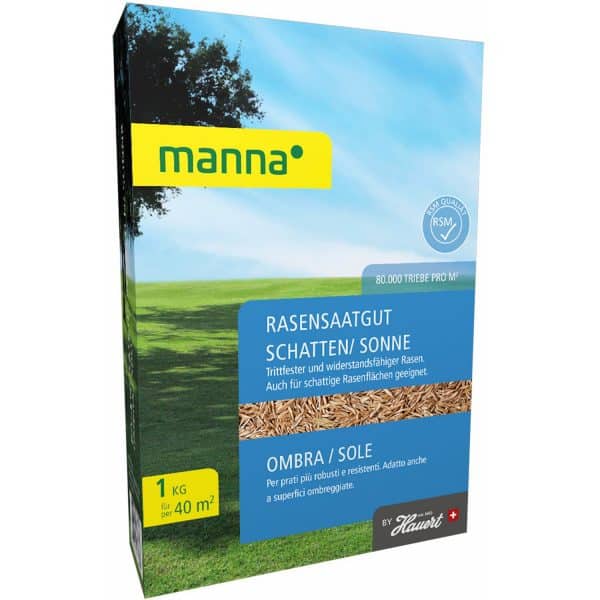 Manna Saat Sonnen- und Schattenrasen 1 kg