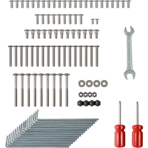 Montage-Set für Pergola Texhoma Grau