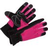 Floristikhandschuh Silikon-Benoppung Pink Größe 8