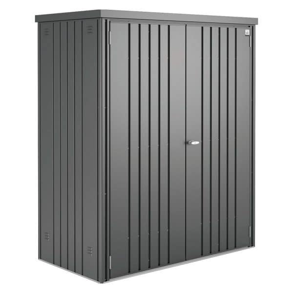 Biohort Geräteschrank Gr. 150 Dunkelgrau-Metallic B x T: 155 cm x 83 cm