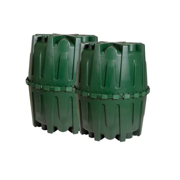 Garantia Tank-Set Herkules 3.200 l inkl. Verbindungs-Set Grün