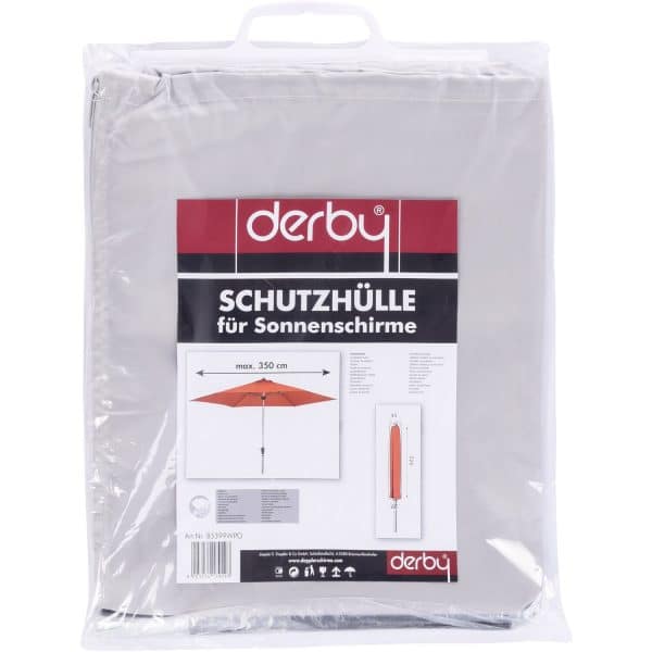 Derby Schirmhülle Basic Hellgrau