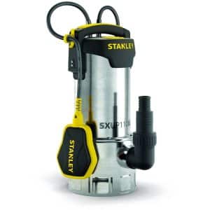 Stanley Tauchpumpe für Schmutzwasser Edelstahl 1100 W