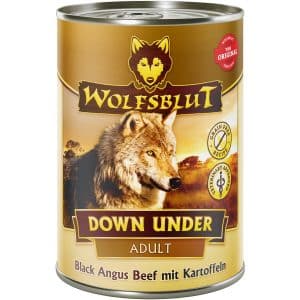 Wolfsblut Hunde-Nassfutter Down Under Adult Black Angus Beef mit Kartoffeln 395