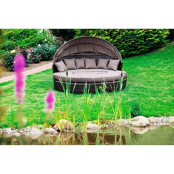 Merxx Sonneninsel Riva 5-teilig Polyrattan Braun