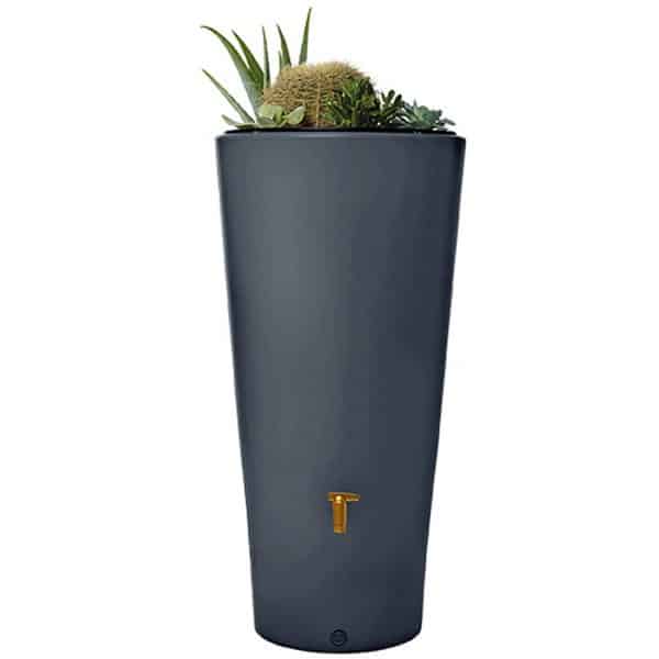 4rain Vaso 2in1 Regenspeicher 220 l Graphite Grey