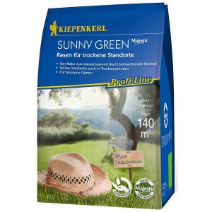 Kiepenkerl Profi-Line Rasen für trockene Standorte Sunny Green 4 kg für 140 m²