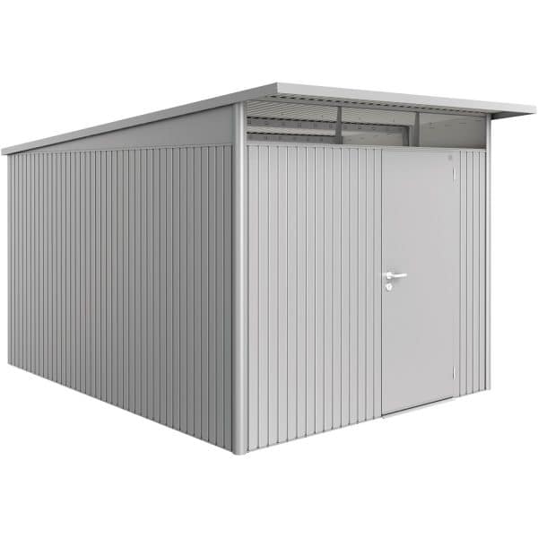 Biohort Metall-Gerätehaus AvantGarde Silber-Metallic 8