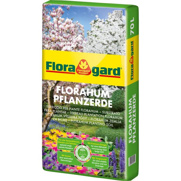 Floragard Florahum Pflanzenerde 1 x 70 l