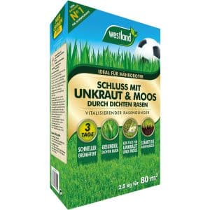 Westland Rasendünger Schluss mit Unkraut & Moos 2