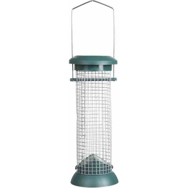 Siena Garden Futterspender Feeder Premium Gitter Kunststoff Grün Ø 9 cm x 24 cm