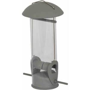 Siena Garden Futterspender Feeder Grau 7 cm x 14