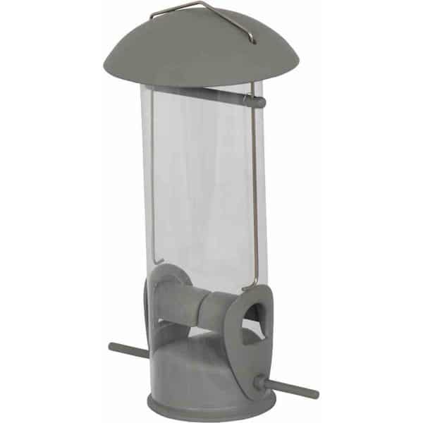 Siena Garden Futterspender Feeder Grau 7 cm x 14