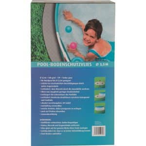 Noor Poolvlies Rund 140 g/m² für Rundpool Ø 4 m