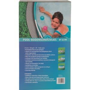 Noor Poolvlies Rund 140 g/m² für Rundpool Ø 5 m