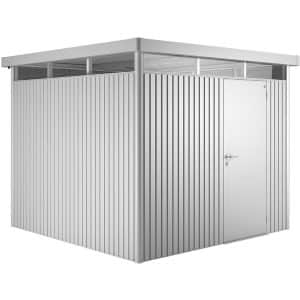 Biohort Metall-Gerätehaus HighLine Silber-Metallic 6