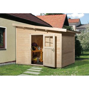 Weka Holz-Gartenhaus/Gerätehaus 260 Gr. 1 Natur 4