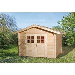 Weka Holz-Gartenhaus/Gerätehaus Premium28 DT Natur 11