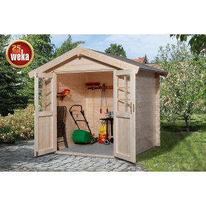 Weka Holz-Gartenhaus/Gerätehaus 209 Gr. 1 Natur 4 m²