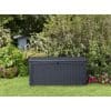 Keter Auflagenbox Borneo 110G/416L Anthrazit-Graphit