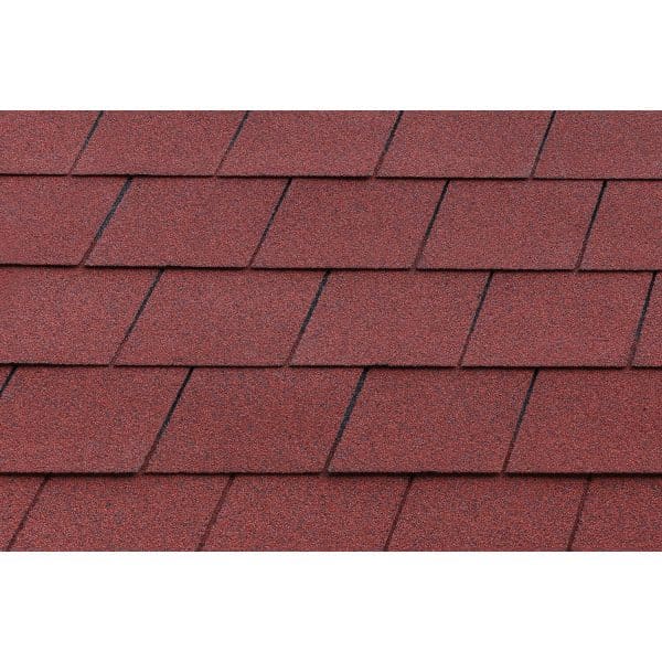 Skan Holz Bitumenschindeln Rot 2m²