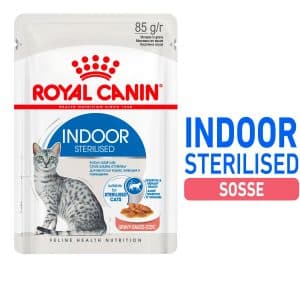Royal Canin Indoor Sterilised in Soße Nassfutter Wohnungskatzen 85 g