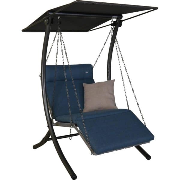 Angerer Hollywoodschaukel 1-Sitzer Luxus Smart Denim